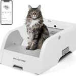 S6 Self Cleaning Litter Box, Upgraded Automatic Cat Litter Box Self Cleaning That Can Use Clumping C