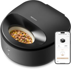 PETLIBRO Automatic Cat Feeder Wet Food Refrigerated New Upgraded APP Control,3 Days Freshness 3 Meal